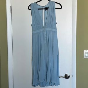 Reformation Maggie Dress in Light Blue